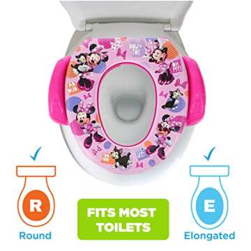 Disney Minnie Mouse Soft Potty Seat for Easy Potty Training