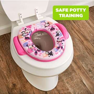 Disney Minnie Mouse Soft Potty Seat for Easy Potty Training
