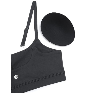 CRZ YOGA Butterluxe Adjustable Sports Bra for Women