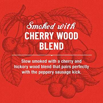 Duke's Pork Hot & Spicy Smoked Shorty Sausages, 7g Protein Per Serving, 5 oz. (Pack of 8)