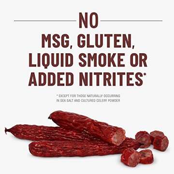 Duke's Pork Hot & Spicy Smoked Shorty Sausages, 7g Protein Per Serving, 5 oz. (Pack of 8)