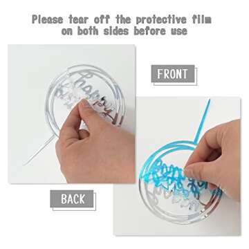 21 Disco Ball Cupcake Toppers for Parties & Celebrations