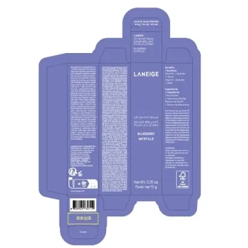 LANEIGE Lip Glowy Balm Blueberry for Hydration & Gloss