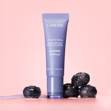 LANEIGE Lip Glowy Balm Blueberry for Hydration & Gloss