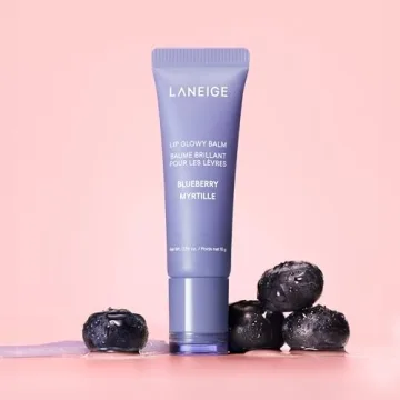 LANEIGE Lip Glowy Balm Blueberry for Hydration & Gloss