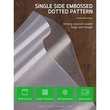 Syntus Vacuum Sealer Bags for Fresh Food Storage