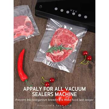 Syntus Vacuum Sealer Bags for Fresh Food Storage