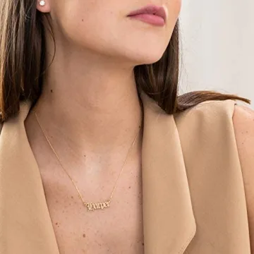 Custom Infinity Pendant Necklace in 14K Gold
