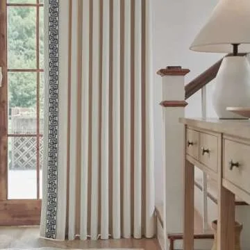 VisionaryHomeDesign Cream Pinch Pleat Curtains for Elegant Decor