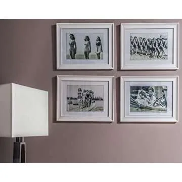 28-Pairs(56 Strips) Large Picture Hanging Strips Heavy Duty, Removable Hook and Loop Tape, Picture Hanger Damage Free, Adhesive Strips for Frame Hanging and Christmas Decorations