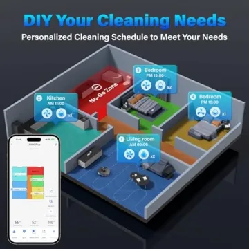 Tikom L8000 Plus Self-Emptying Robot Vacuum and Mop