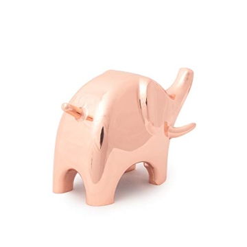 Umbra Anigram Elephant Ring Holder - Stylish Copper Design