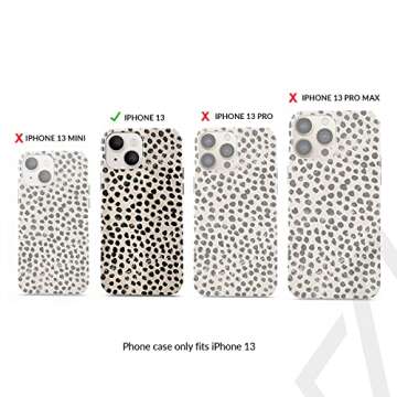 BURGA Phone Case for iPhone 13 - Cute, Trendy, Aesthetic, Pattern Phone Cover, Hard Shell Protection...