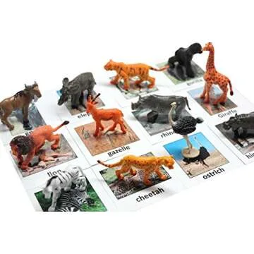 Montessori Safari Animal Match - Engaging Learning Toy
