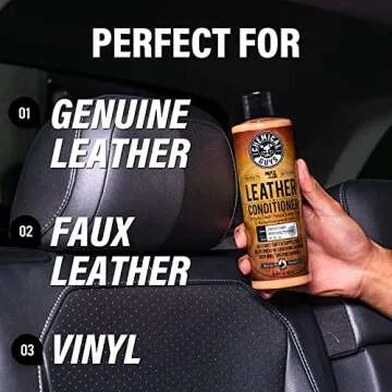 Chemical Guys SPI_109_16TI Leather Cleaner and Conditioner Complete Leather Care Kit (16 fl oz) + SPI22016 Total Interior Cleaner & Protectant, (16 fl oz) 3 Items