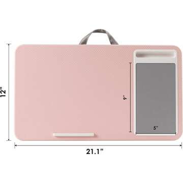 Blush Pink LapDesk for up to 15.6" Laptops