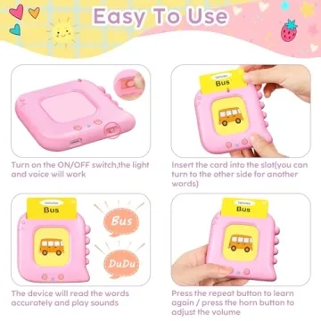 Talking Flash Cards for Kids - Fun Educational Toys