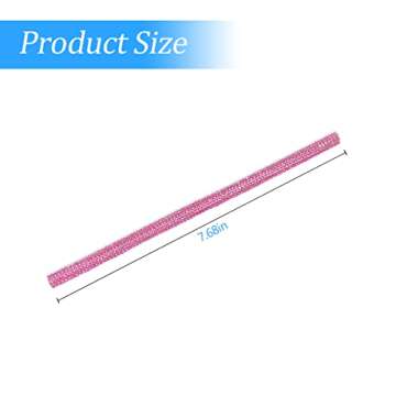 AUKEPO 10 PCS Most Car Air Vent Outlet Trim,Bling, Rhinestone Air Conditioner Decoration Strip, Univ...