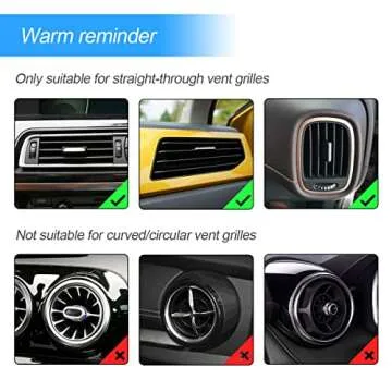 AUKEPO 10 PCS Most Car Air Vent Outlet Trim,Bling, Rhinestone Air Conditioner Decoration Strip, Universal Bendable,Interior Accessories (Pink)