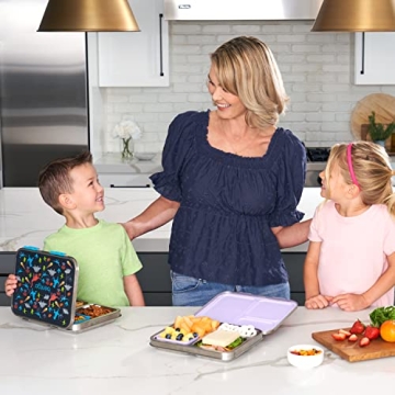 Bentgo Kids Stainless Steel Lunch Box for Ages 3 Plus