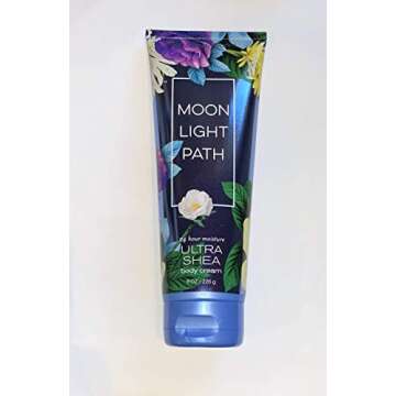 Bath & Body Works Moonlight Path Ultra Shea Body Cream 8 Oz Tube - Luxurious Hydration for Your Skin