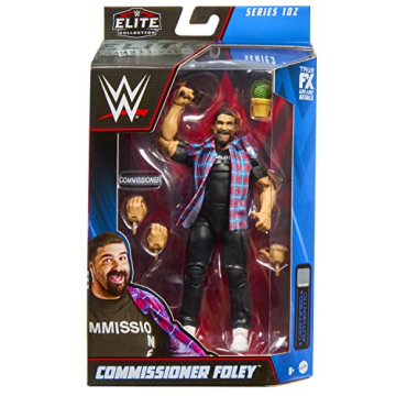 WWE Elite Collection Foley Action Figure 6-inch with Accessories