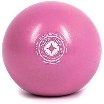 Stott Pilates Merrithew Toning Ball – 2 lbs (Pink)