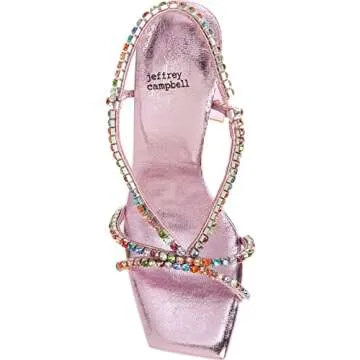 Jeffrey Campbell NUITE Heels Lilac Pastel Multi Style