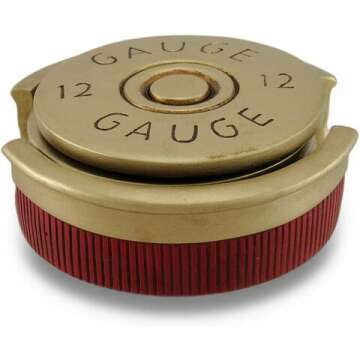 12 Gauge Shotgun Shell Coaster Set - Unique Gift
