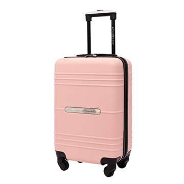 Travelers Club Rose Gold Spinner Carry-On - 20-Inch