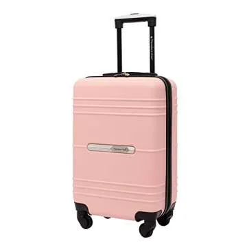 Travelers Club Rose Gold Spinner Carry-On - 20-Inch