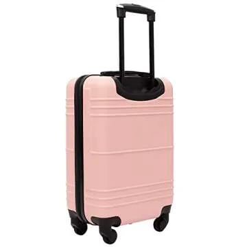 Travelers Club Rose Gold Spinner Carry-On - 20-Inch