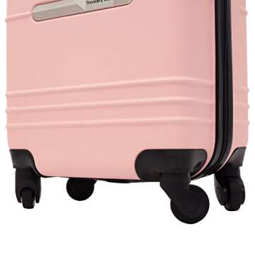 Travelers Club Rose Gold Spinner Carry-On - 20-Inch