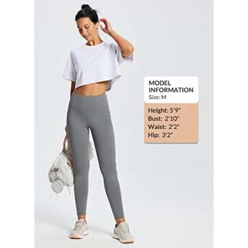 BALEAF Stylish Pima Cotton Crop Top for Women