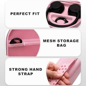 Stylish Hard Shell Headphone Case for JBL, Bose, Sony