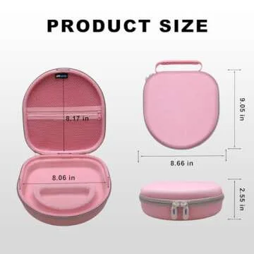 Stylish Hard Shell Headphone Case for JBL, Bose, Sony