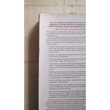 The Weaving, Spinning, and Dyeing Book for Artisans