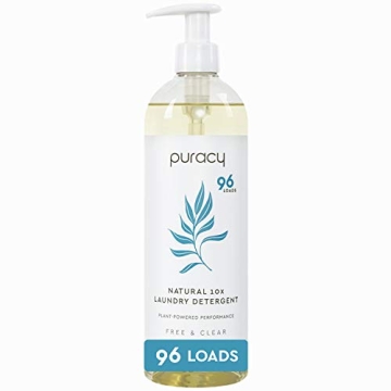 Puracy Natural Liquid Laundry Detergent for Sensitive Skin