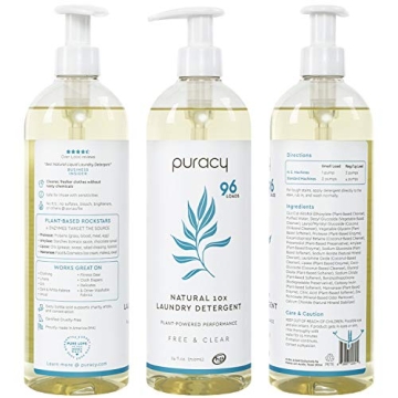Puracy Natural Liquid Laundry Detergent for Sensitive Skin