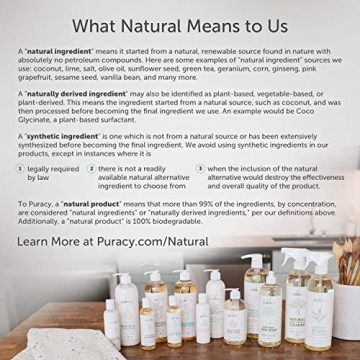 Puracy Natural Liquid Laundry Detergent for Sensitive Skin