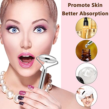 Stainless Steel Face Roller Gua Sha Set for Skin Care