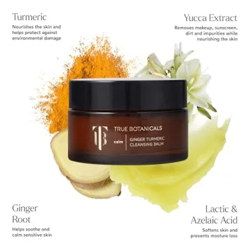 Ginger Turmeric Cleansing Balm Removes Makeup & Dirt