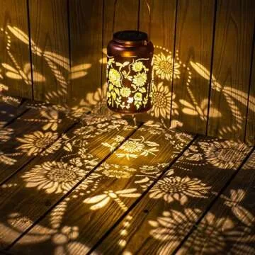 Mothers Day Gifts Solar Lanterns Dragonfly Lights Outdoor Decor