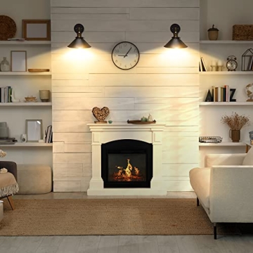 JACKYLED Vintage Adjustable Wall Sconces - Set of 2