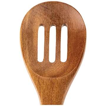 kate spade new york Charlotte Street Utensil Holder with 3 Utensils, White/Blue, 4 Count