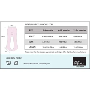 Stylish Baby Girl Tights with Anti-Slip Foot Design