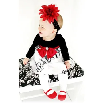 Stylish Baby Girl Tights with Anti-Slip Foot Design