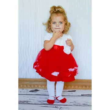 Stylish Baby Girl Tights with Anti-Slip Foot Design