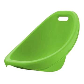 100% Plactic made with Stylish Rocker Sets and Scoop Rocker in Assorted Colors (Pack of 6)
