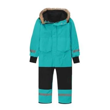 gsatuba Kids Waterproof Snow Suit for Winter Fun